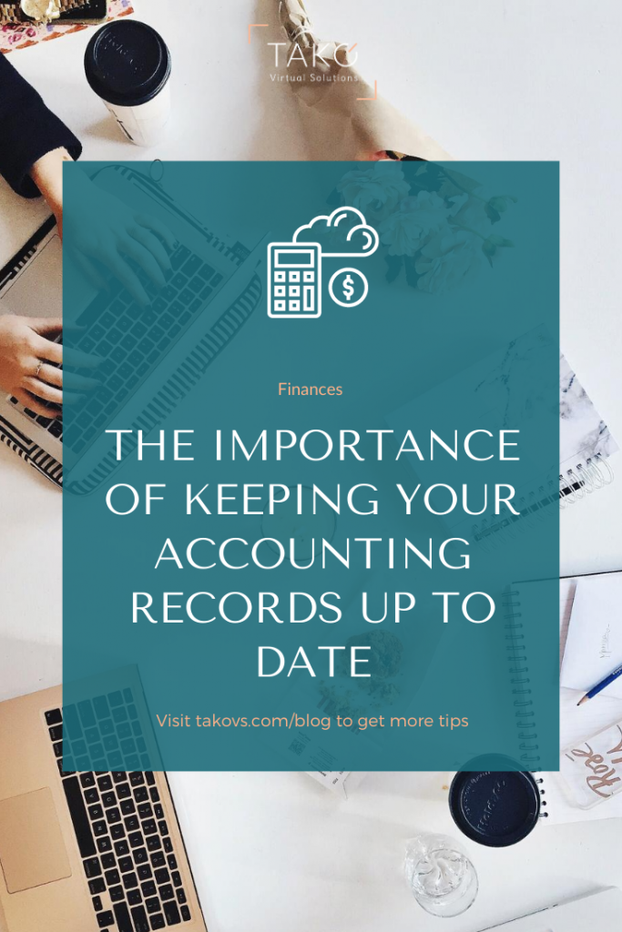 The importance of keeping your accounting records up to date - pinterest
