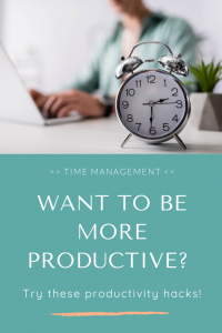 Want to be more productive? Try these productivity hacks